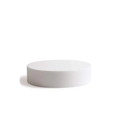 Image de Decora, 0174018 Disque Rond en polystyrène emballé Individuellement, Idéal comme modèle pour réaliser des gâteaux à étages, Bords Droits, Ø 30 X H 7,5 CM.
