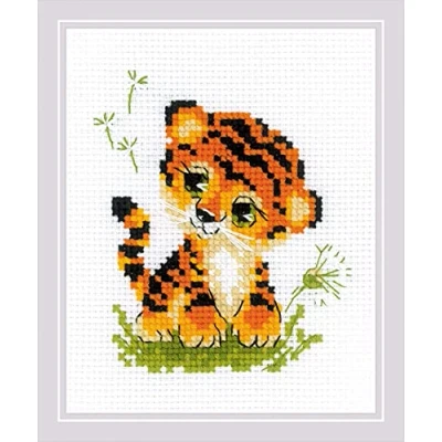 Image de Riolis 1995 Kit de point croix compté Coton Multicolore 13 x 16 cm