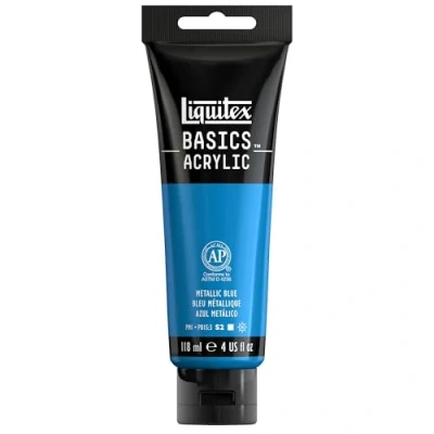 Image de Liquitex Basics Acrylique 118ml Bleu Métallique