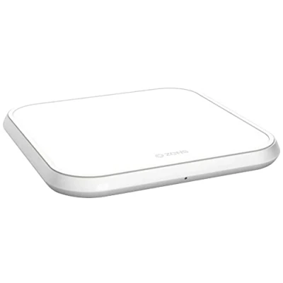 Image de Zens Single Aluminium Chargeur Rapide sans Fil 10W Blanc