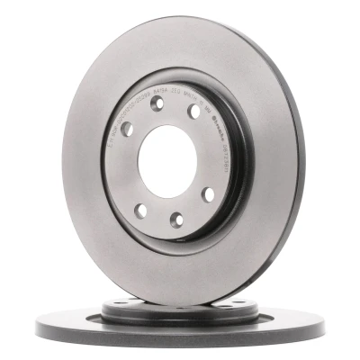 Image de BREMBO COATED DISC LINE 08.7238.11 Disque de frein 266 13 4 plein revêtu avec vis/boulons CITROËN: C3 II, C2 3/5 portes, I portes