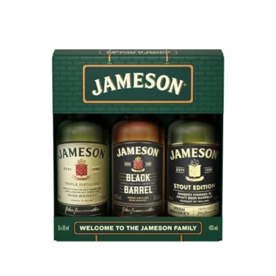 Image de Jameson Triple Distilled Irish Whiskey 40% Vol. 3x0,05l