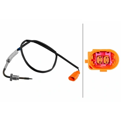 Image de HELLA 6PT 010 376 621 Palpeur, température des gaz AUDI: Q5, A4 B8 Avant, A5 Coupe