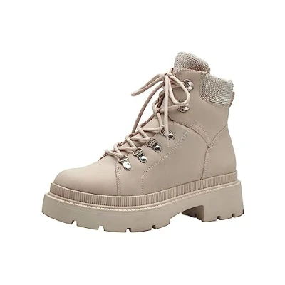 Image de Tamaris Bottines à lacets, Femme, Taille: 37, Shell Imitation cuir haute qualité