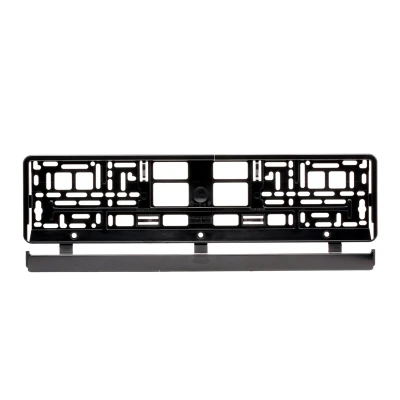 Image de VIRAGE 93 001 Porte plaques d&#039;immatriculation noir sans cadre
