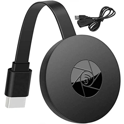 Image de Dongle sans fil WiFi Display, adaptateur HDMI 4K 1080P, Streaming TV Stick Ricevitore Support DLNA/AirMirror/Airplay/Miracast, pour iOS 8 +/Android 5.0 +/Mac/Windows 7+