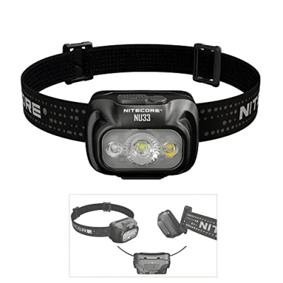 Image de Nitecore NU33 Lampe Frontale 700 Lumen USB C Rechargeable avec Lumière Rouge