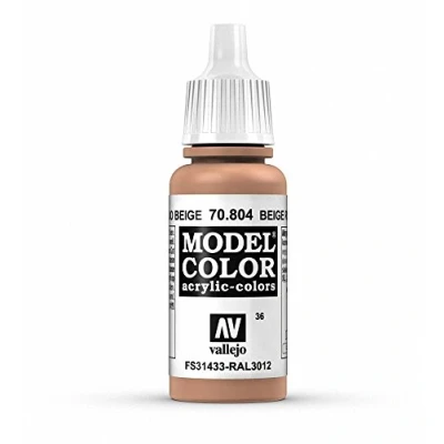 Image de Vallejo Peinture acrylique pour modélisme 17 ml Beige Red