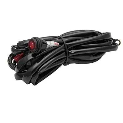 Image de Maso 12 V 40 A Relais Faisceau de câblage travail Barre lumineuse brouillard kit Interrupteur on/off LED Spotlight