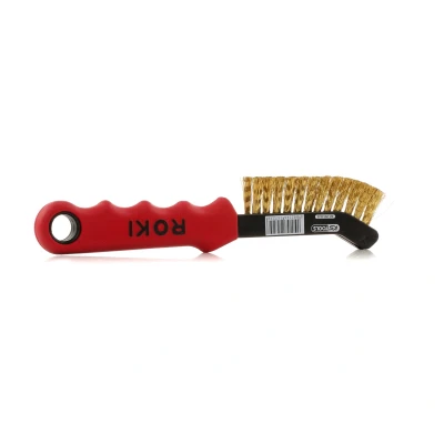 Image de KS TOOLS 201.2322 Brosse métallique, nettoyage de l&#039;étrier frein 225, 90 Poignée 2 composants