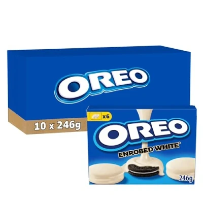Image de Oreo Enrobé Chocolat Blanc 10x246g