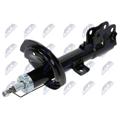 Image de NTY A CT 051 Amortisseur Essieu avant droit Pression de gaz Système bitube Jambe suspension Goujon en haut, Collier bas