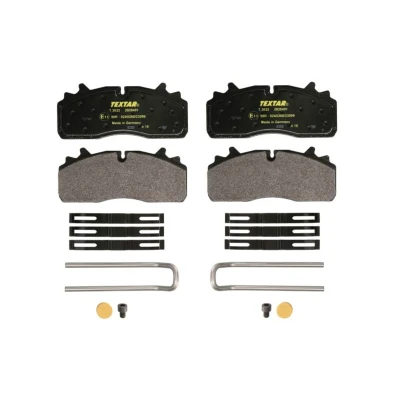Image de TEXTAR 2928401 Jeu de plaquettes frein epad préparé pour indicateur d&#039;usure RENAULT TRUCKS: Midlum, D Serie