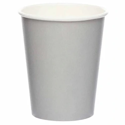 Image de amscan Gobelets en Carton Gris, 9915403 215 66