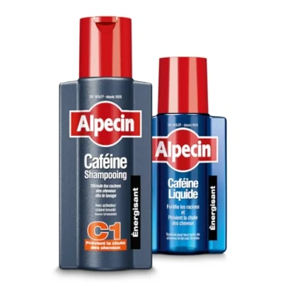 Image de Alpecin Caféine Shampooing C1 250 ml + liquide 200 (shampooing anti chute)