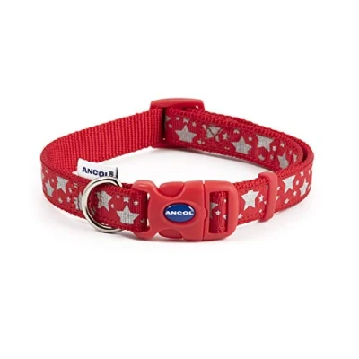 Image de Ancol Collier réfléchissant réglable en Nylon Pattes N OS