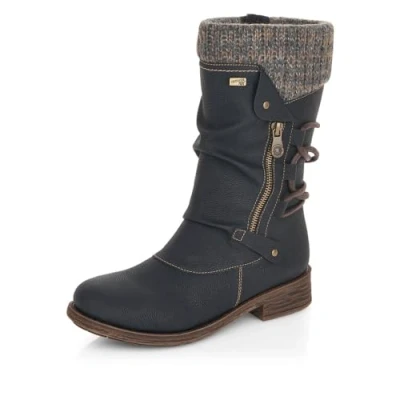 Image de Remonte Femme Bottines, Noir Break 01, 39 EU