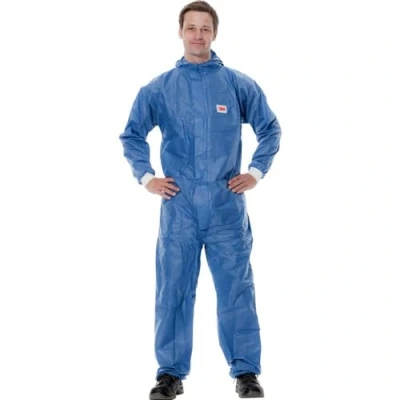 Image de 3M 4532+ Vêtements de protection 5/6, polypropylène SSMMS 52g / m2, AR (résistant à l&#039;alcool), bleu, taille XL
