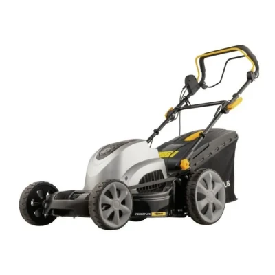 Image de Tondeuse à gazon électrique POWERPLUS POWPG6290 1800 W 460 mm Ø Avec ramassage, mulching et éjection Arrière