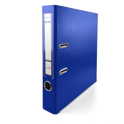 Image de Netuno 1x classeur à anneaux bleu A4 mécanisme 2 5cm plastique éco d&#039;école pour documents de format levier bureau maison