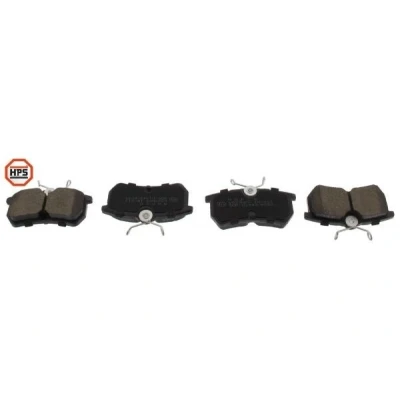 Image de MAPCO 6523HPS Jeu de plaquettes frein Essieu arrière préparé pour indicateur d&#039;usure, contact signal d&#039;usure exclu FORD: Focus Mk1 Break