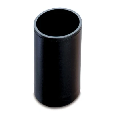 Image de Läufer 36426 Ambiente Scala Étui en cuir véritable Noir Diamètre 7 x 10 cm