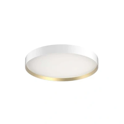 Image de LOOM DESIGN Plafonnier LED Lucia, blanc/doré Ø 60 cm
