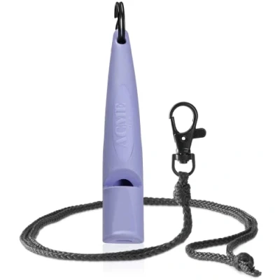 Image de ACME sifflet pour Chien n 211,5 (Mise à Jour 2023) avec Bande de Gratuite en Noir Mat Alpha Idéal Le Rappel Grande portée Norme fréquence (Violet)