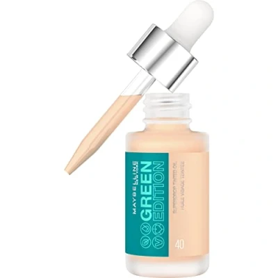 Image de Maybelline New York Superdrop Tinted DRY OIL Green Edition Fond de teint, Femme, Taille: 20 ml, 40