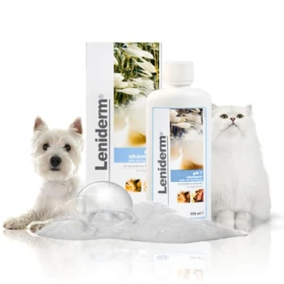 Image de Leniderm Shampoing pour Chiens et Chats 250 ml,