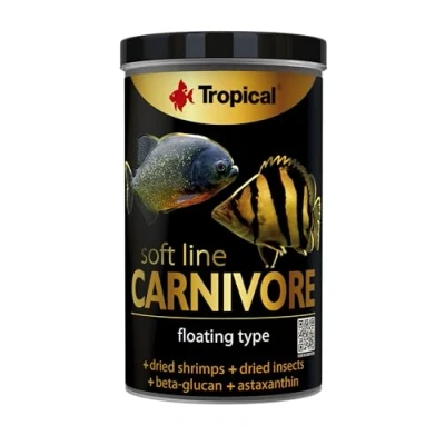 Image de Soft Line Carnivore 1000ml / 320g Nourriture pour Grands Poissons prédateurs