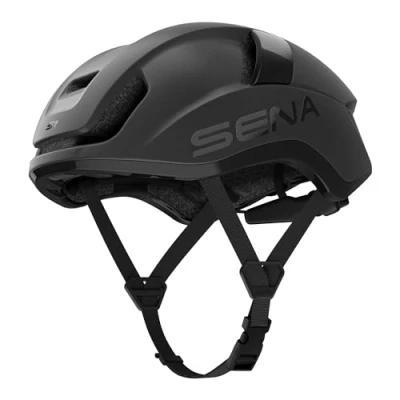Image de Sena S1 Casque de vélo Route à Mesh Intercom Unisex Adult, Matte Black, M
