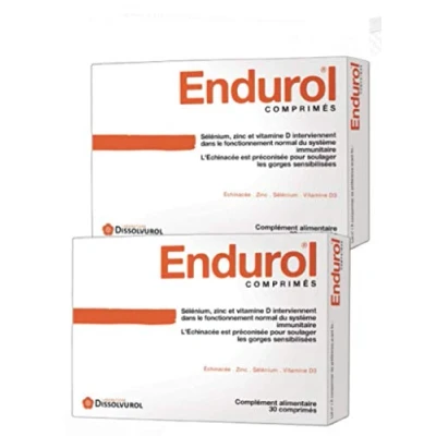 Image de Dissolvurol Endurol Systeme Immunitaire 30 Cprs lot de 2 boites