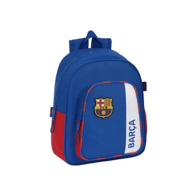 Image de Safta F.C. BARCELONE 2ème ÉQUIPATION Sac à dos scolaire pour enfants, idéal les enfants de différents âges, confortable et polyvalent, qualité résistance, 27 x 10 33 cm, bleu grenat,