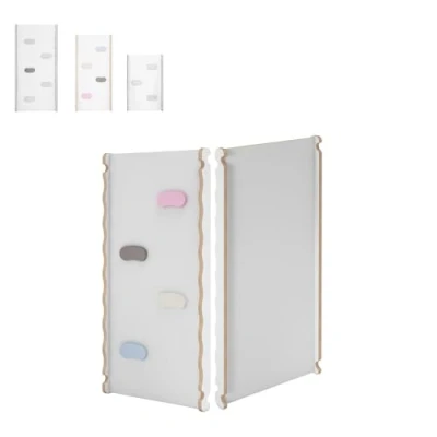 Image de MAMOI® toboggan d&#039;intérieur pour cadre d&#039;escalade, enfants en bois triangle d&#039;escalade et arche tobois/yarnwood bébé à partir de 1 an 2/3 ans, Montessori