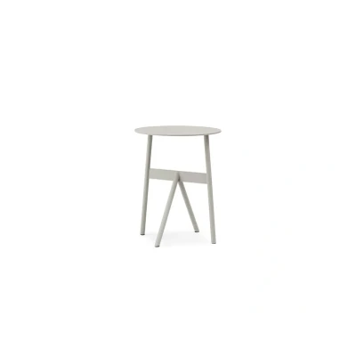 Image de Normann Copenhagen Stock table d&#039;appoint Ø37 cm H:46 Gris chaud