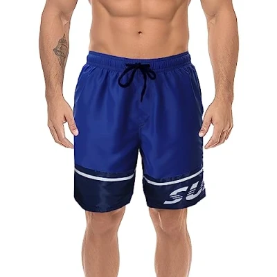 Image de Maillot de Bain Homme. Short à Séchage Rapide, Bain, Plage. Z1903, taille M.