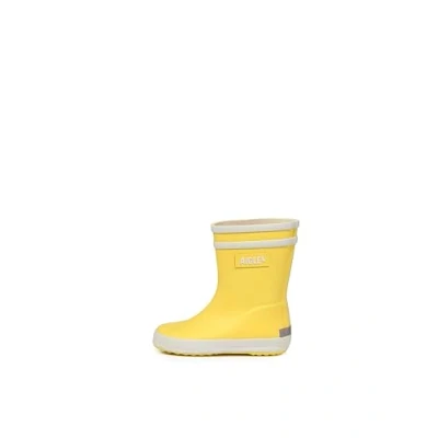 Image de Aigle BABY FLAC Unisex Bottes en Caoutchouc pour enfants, Taille: 22, Jaune naturel