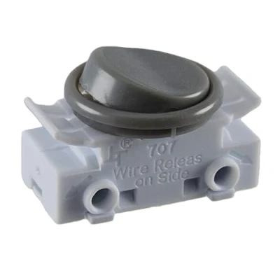 Image de interrupteur à bascule encastrable pour lampe 2 A 250 V avec anneau et Convient comme de rechange luminaires encastrés, lampes cuisine, appliques murales, camping cars,
