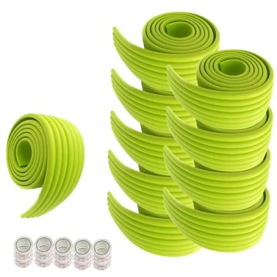 Image de HIMRY Universel Rouleau de Mousse, 2000cm x 80mm, Epaissir Mousse Antichoc sécurité pour bébé Kits, Enfants Anti Crash, Tout Usage Protecteur. 10x2m, Vert, KXD7002 Green