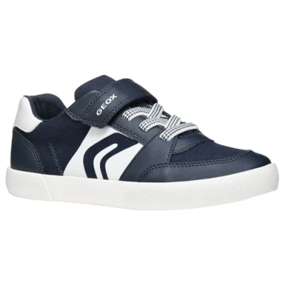 Image de Geox J GISLI Boy D Basket, Navy/White, 38 EU