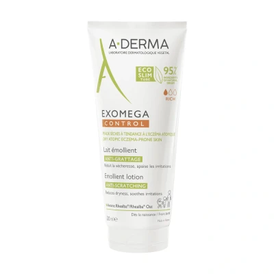 Image de A Derma Exomega Control Lait émollient anti grattage