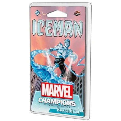 Image de Fantasy Flight Games Marvel Champions : Iceman Extension Jeu De Cartes coopératif Super héros À partir 14 Ans 1 à 4 Joueurs 45 90 Minutes par Match Espagnol