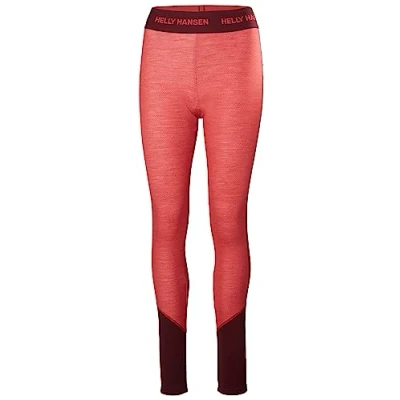 Image de Helly Hansen Aux femmes W Lifa Merino Midweight Pant S Rouge et rose