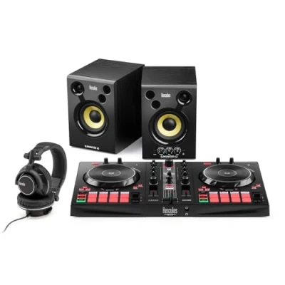 Image de Hercules DJ Essentials Kit tout en un pour apprendre à mixer Logiciels et tutoriels inclus