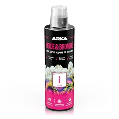 Image de MICROBE LIFT Iodures &amp; Bromures 236 ML Complément d&#039;iode de bromure, améliore la vitalité et Les Couleurs des coraux, soutient santé dans Aquariums d&#039;eau mer.