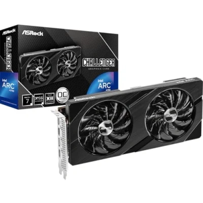 Image de Vaizdo plokštÄ— ASROCK Arc A750 Challenger D 8GB OC GDDR6 PCI E 4.0 2xDP 2xHDMI