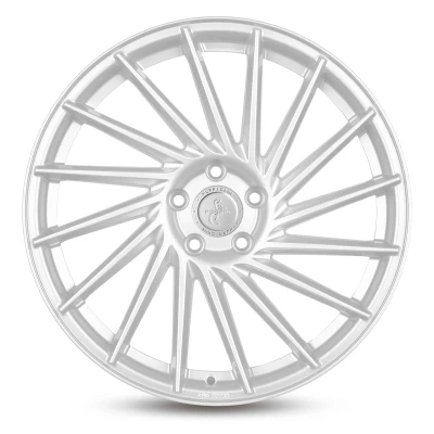 Image de KESKIN 5Trou 19Pouce 112mm Jante alu KT17 Hurricane peinte argent brillant KT178519511245SL