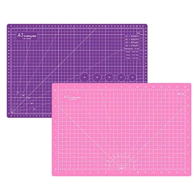 Image de Headley Tools Tapis de découpe auto cicatrisant 30,5 x 45,7 cm, A3 double face, planche à découper 5 plis, pour travaux manuels, tissu, matelassage, couture, projet scrapbooking