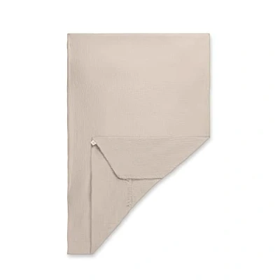 Image de hauck Drap Housse Bebe 60x120, Couvre Matelas Lit Parapluie en Coton Mousseline, Protege Lits Bébé, Lavable Machine à 60 C, Élastique, Beige